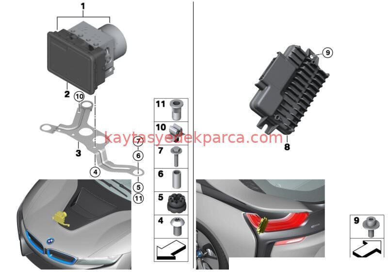 34526892609-6892609-BMW-ARKA ABS SENSÖRÜ