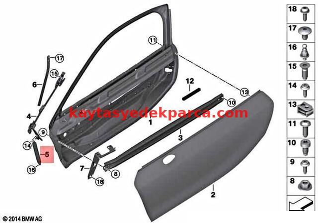 51227465482-7465482-BMW-KAPI AMORTİSÖRÜ İ8