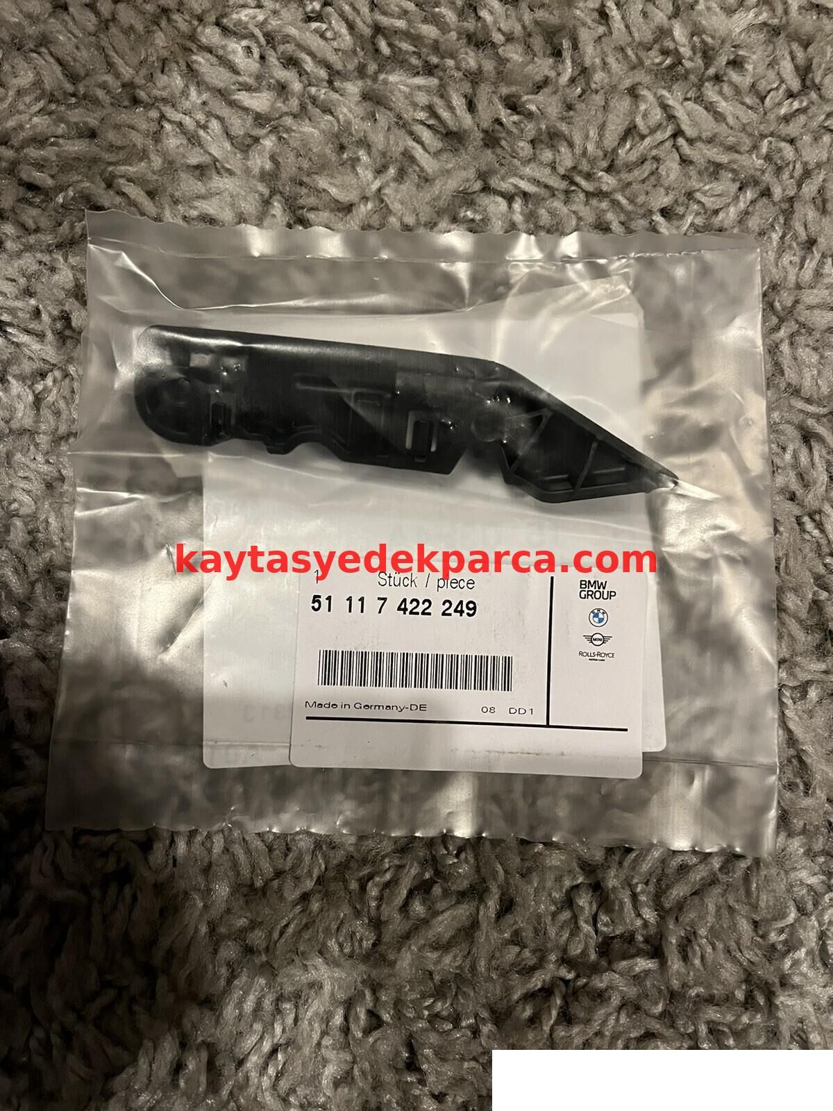 51117422249-7422249-BMW-TAMPON BRAKETİ ÖN ÜST SOL G20
