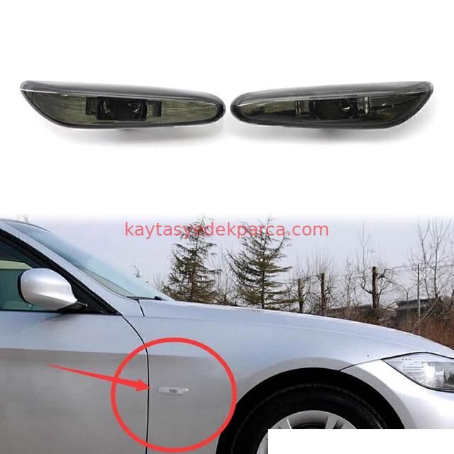 63137165916-7165916-BMW-ÇAMURLUK SİNYALİ E46/4/R BEYAZ 09/01=>