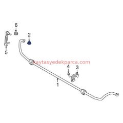 33326886448-6886448-BMW-SALINCAK ARKA SAĞ/SOL G20