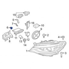 BMW-63118084892-FAR SAĞ G80