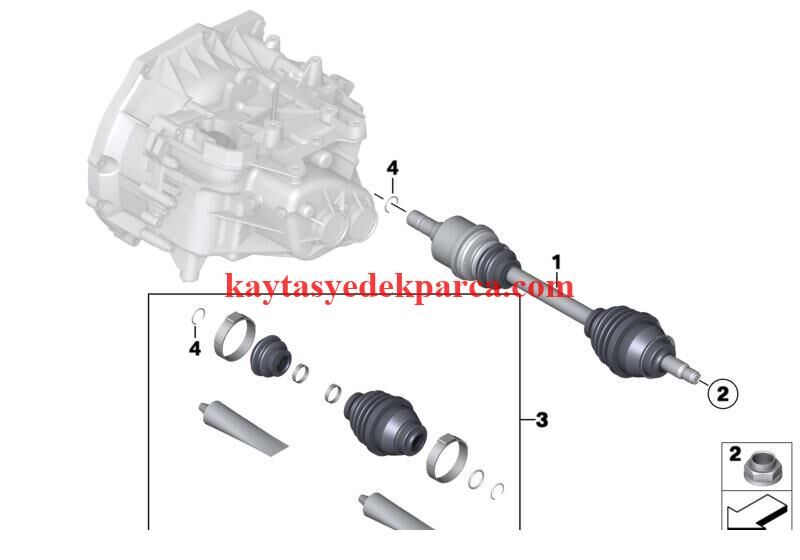 31609806467-9806467-FEB-AKS ÖN/L R60 MİNİ COOPER AUTO