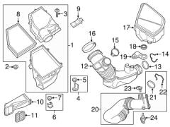 BMW-13718601683-ŞARJ HAVA HATTI G30