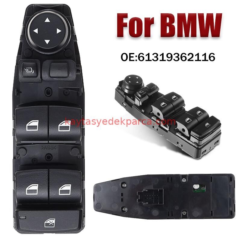 61319362116-9362116-BMW-CAM DÜĞMESİ SOL