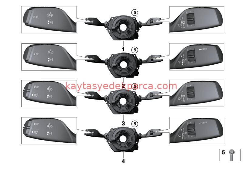 61319434486-9434486-BMW-EL FREN DÜĞMESİ