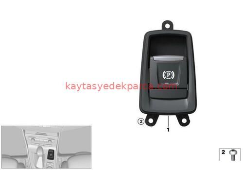 61319877888-9877888-BMW-EL FRENİ DÜĞMESİ F45/F46