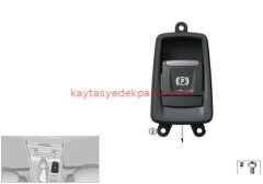 61319877888-9877888-BMW-EL FRENİ DÜĞMESİ F45/F46