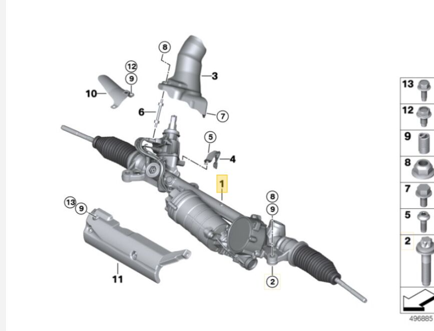 BMW-11238598280-KRANK KASNAĞI