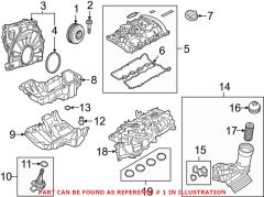 BMW-11238679073-KRANK KASNAĞI F30LCI/G30/F15 B47