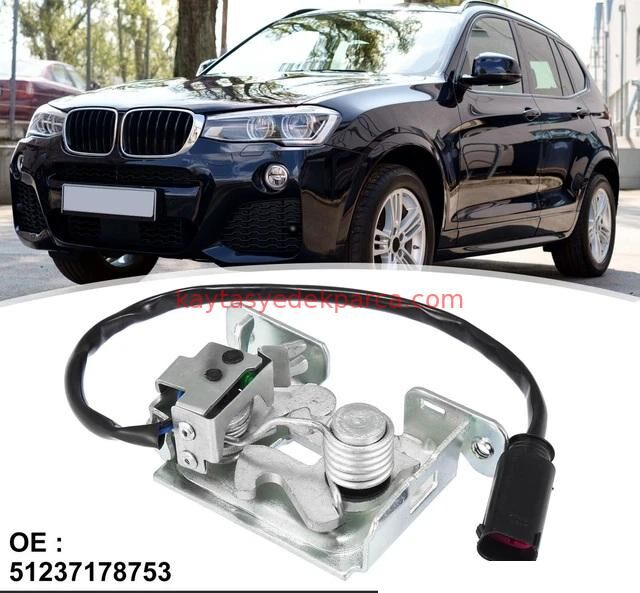 51237178753-7178753-BMW-KAPUT KİLİDİ E70 ALT