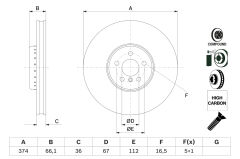 BMW-34116875284-FREN DISKI