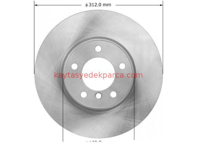 34116855006-6855006-BMW-DİSK E90/E92/E93 ÖN