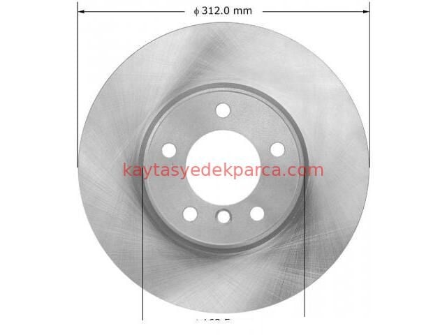 34116855006-6855006-BMW-DİSK E90/E92/E93 ÖN