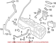 BMW-16117314808-MAZOT POMPASI F25/F26 SAĞ ŞAMANDIRALI