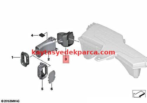 13717597585-7597585-WEN-HAVA FİLTRE ARA TAKVİYE BORU F30