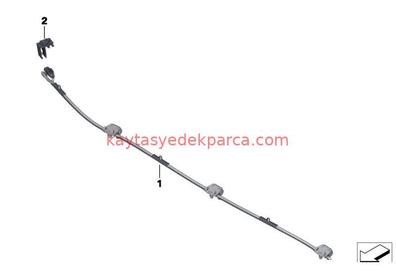 61667203270-7203270-BMW-SU FISKİYE HORTUMU F10