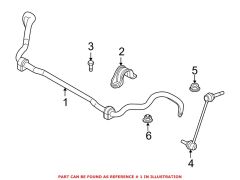 BMW-31356774737-VİRAJ DEMİRİ E71/ÖN