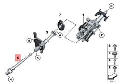 BMW-32306859833-DİREKSİYON MAFSALI F10/F07