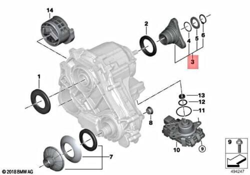 BMW-27107593440-ARAZİ ŞANZIMAN FLANŞI
