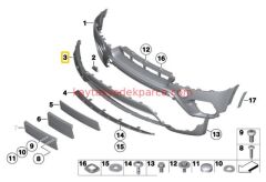 TAMPON ALT SPOYLERİ E70/PDC' Lİ