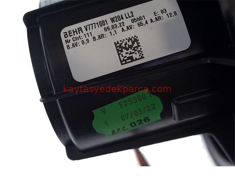 A2128200708-8200708-NSS-FAN MOTORU