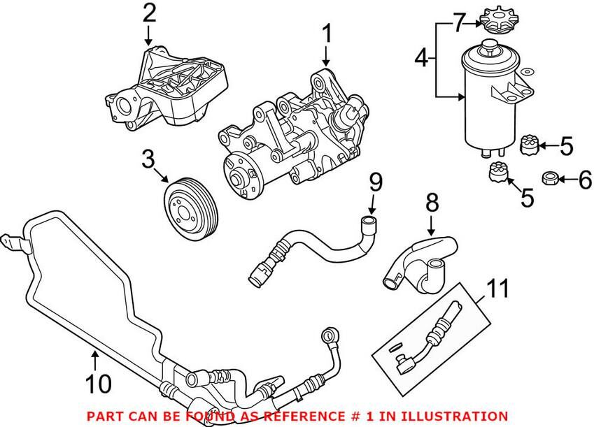 BMW-32416796458-DİREKSİYON POMPASI X6 E71