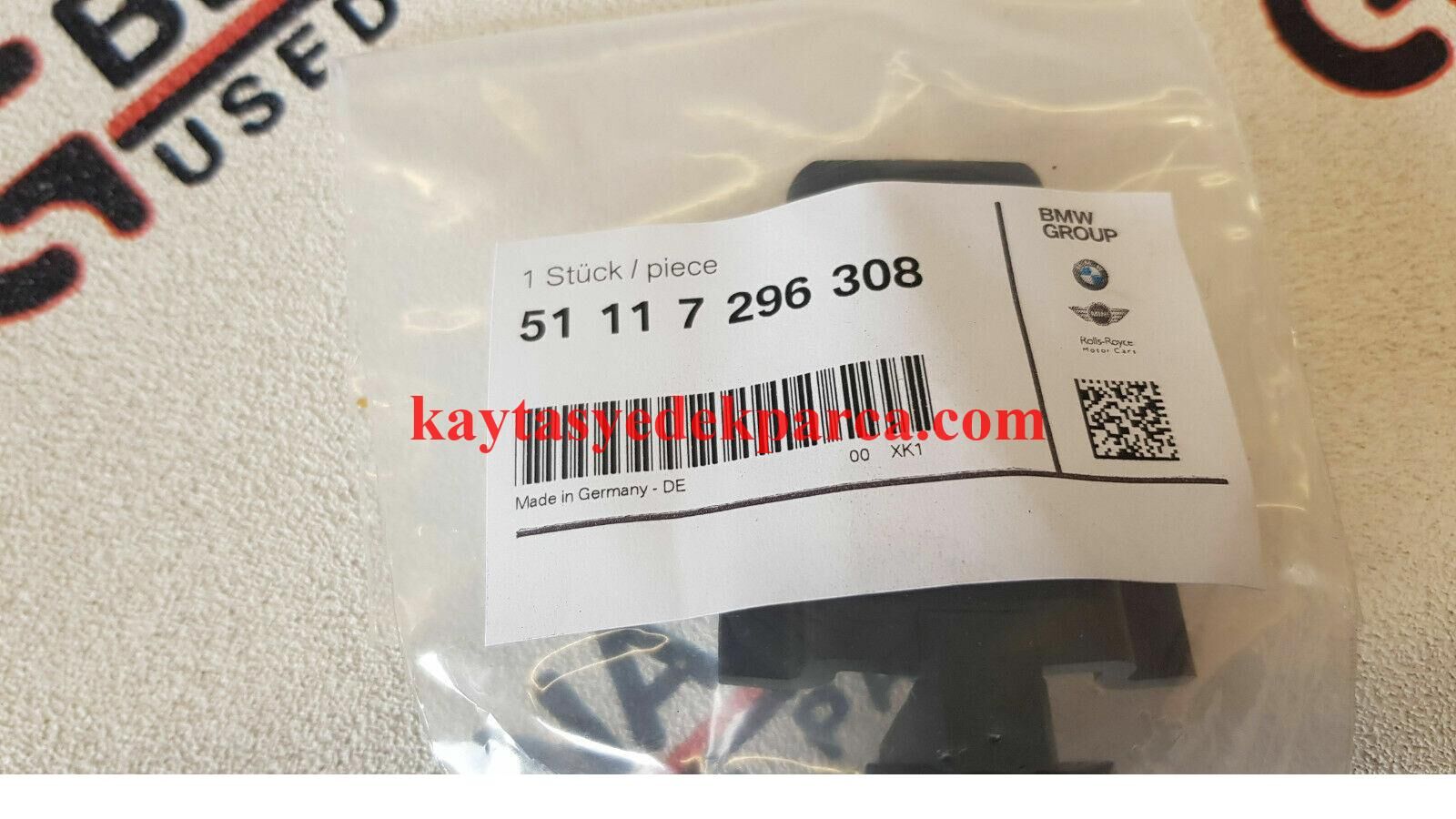 51117296308-7296308-BMW-DESTEK BRAKETİ ORTA TAMPON F30