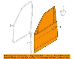 BMW-41517386738-KAPI ÖN F15 SAĞ