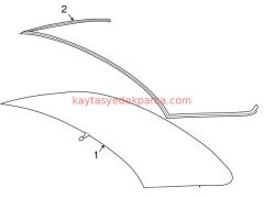 51317119713-7119713-BMW-CAM LASTİĞİ E92 ARKA