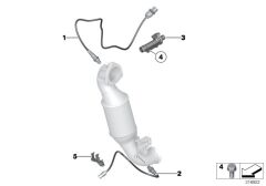BMW-11787548961-EKSOZ SENSÖRÜ MİNİ COPER R56