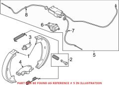BMW-34436874220-EL FREN MEKANİZMASI X5 F15
