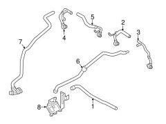 BMW-11537848380-RAD ÜST HORTUM