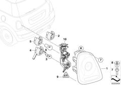 MİN-63212757010-STOP MİNİ COOPER R56/R SARI SİNYALİ