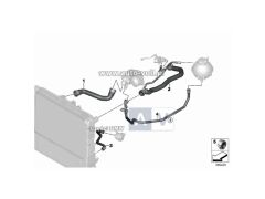 BMW-17128514243-RAD.ÜST HORTUM F10