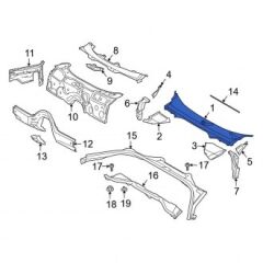 BMW-51749464037-RADYATÖR ÜST BAKALİTİ ÜST G70