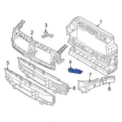 BMW-51749464038-RADYATÖR ALT BAKALİTİ G70
