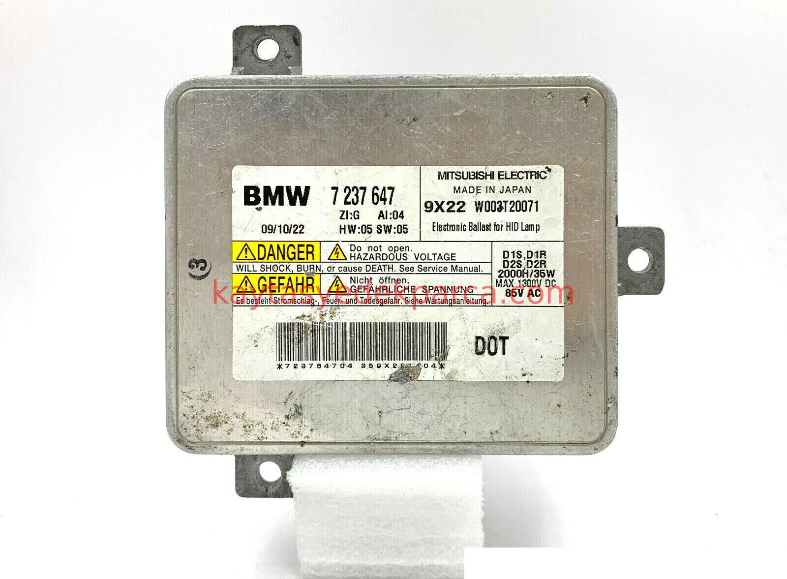 63117237647-7237647-RTK-XENON MODÜLÜ E90/E87