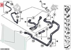 BMW-17127548219-HORTUM RAD E90