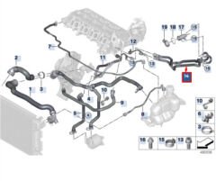BMW-17128580511-HORTUM SETİ