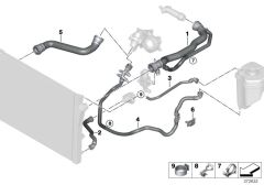 BMW-17128580511-HORTUM SETİ
