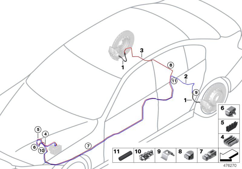 BMW-72127419423-TAVAN AIRBAG SOL