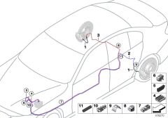 BMW-72127419423-TAVAN AIRBAG SOL