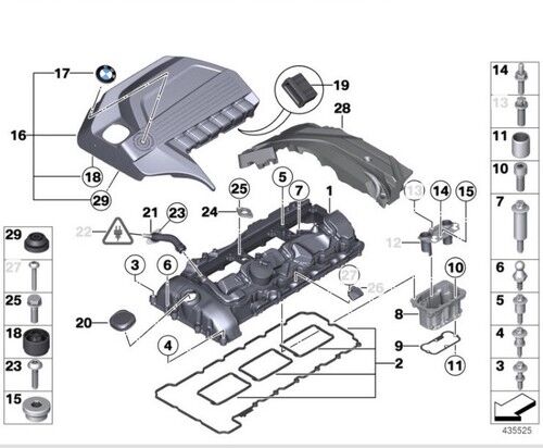 BMW-11137809122-MOTOR YAĞ KARTERİ