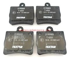 A0054201820-TEX-FREN BALATASI, W202 ARKA TEK PİM 21900