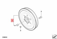 LUK-21207533869-VOLANT E60 X3 530D M57N