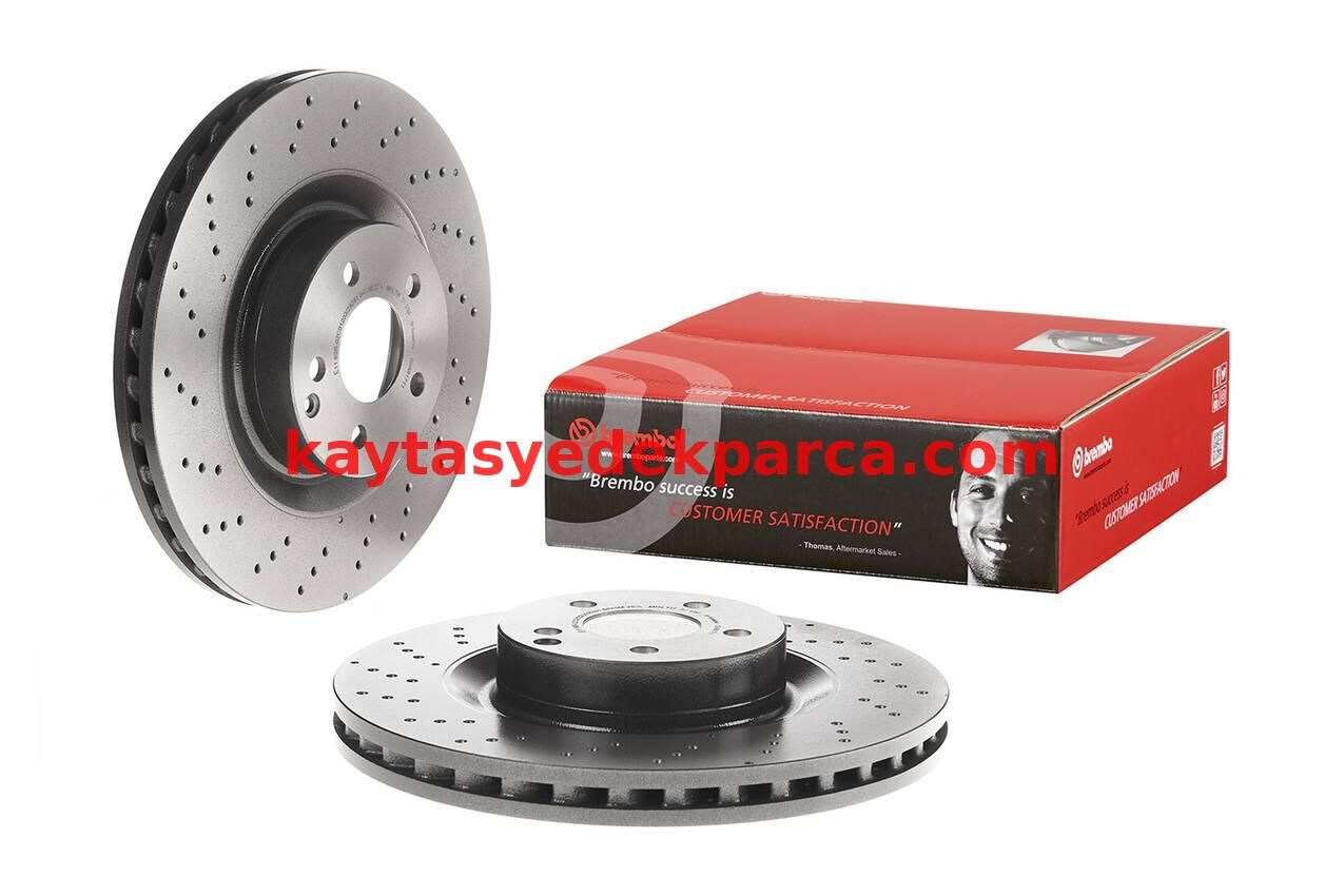 A2214211612-TEX-FREN DİSKİ W221 ÖN