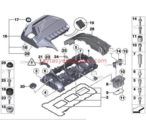 11137809122-7809122-BMW-MOTOR YAĞ KARTERİ
