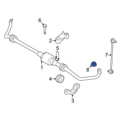 BMW-33326886448-SALINCAK ARKA SAĞ/SOL G20