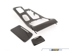 BMW-51169206372-KONSOL KAPLAMASI SİYAH